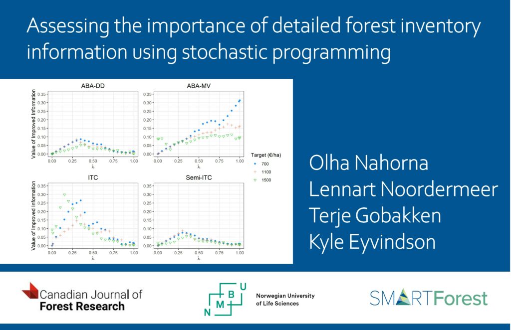 Assessing the importance of detailed forest inventory information using ...